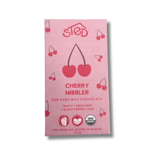 Mini Chocolate Bar - Cherry Nibbler by Sted Foods