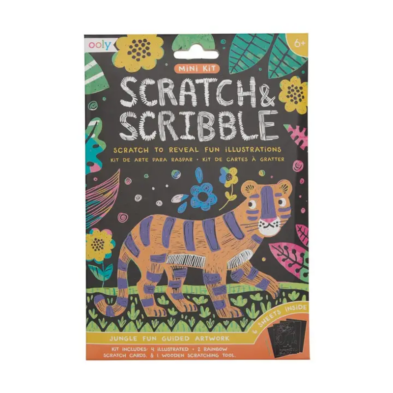 Mini Scratch & Scribble - Jungle Fun by OOLY