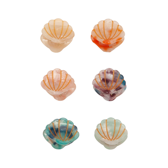 Mini Shell Claw Clips by Mimi & Lula