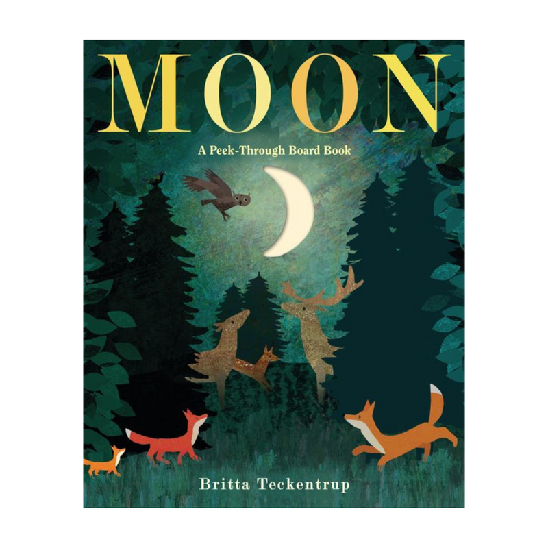 Moon: A Peek-Through - Board Book