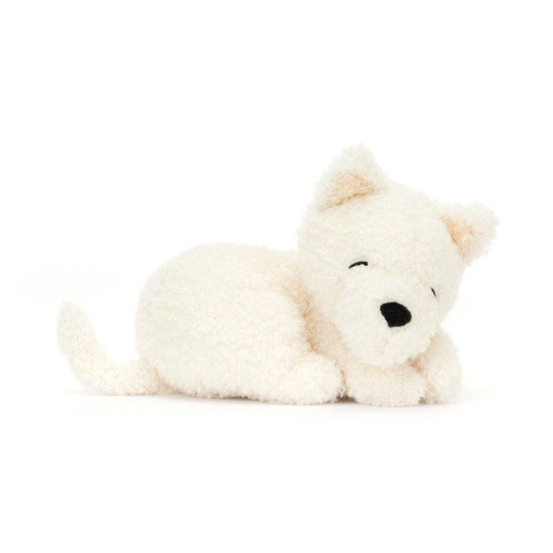 Napping Nipper Westie by Jellycat