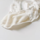 White sock on a light gray background