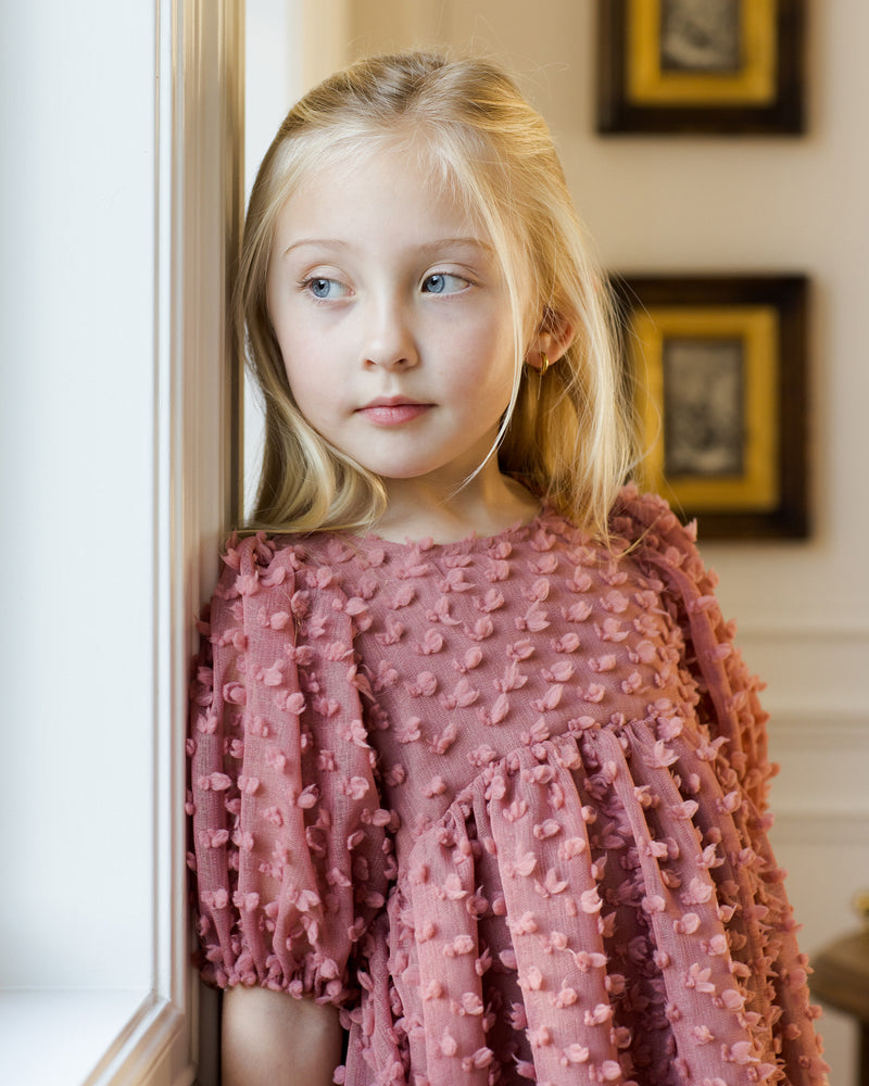 Luna Dress - Raspberry by Noralee