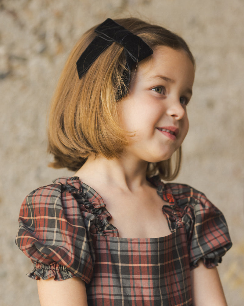 Louella Dress - Winter Tartan by Noralee