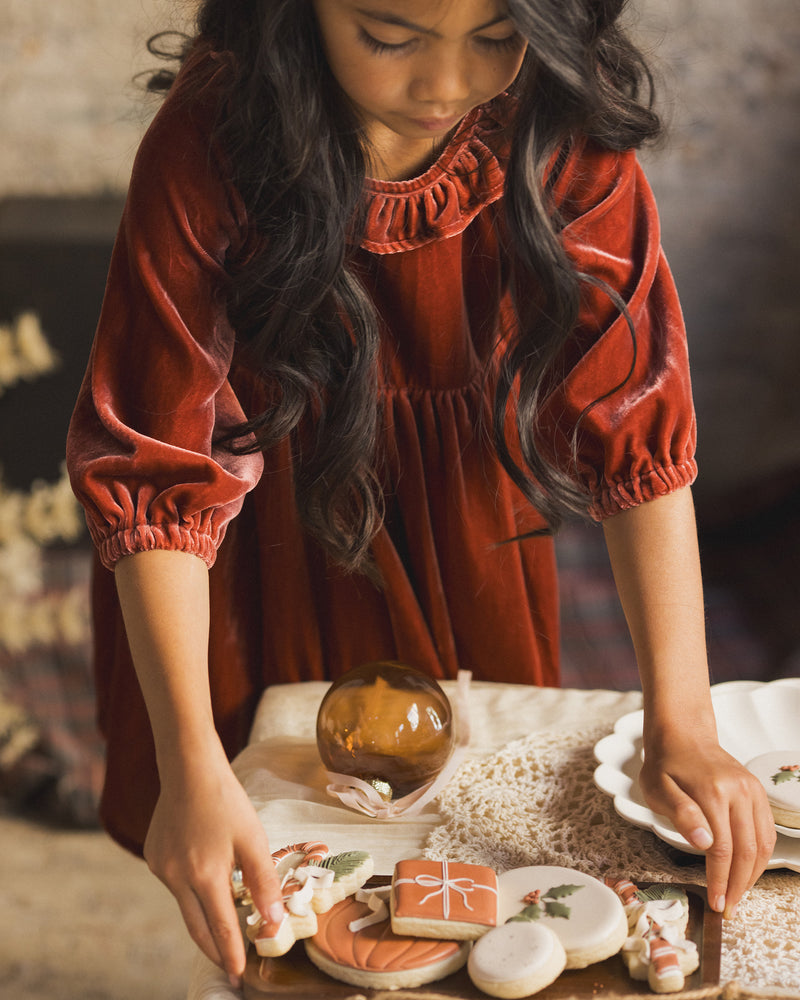 Adeline Dress - Ruby by Noralee