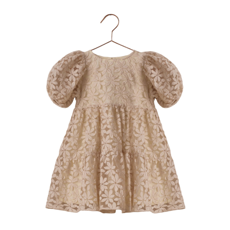 Chloe Dress - Embroidered Daisy by Noralee