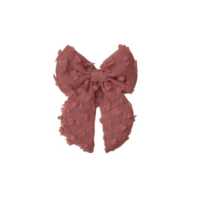 Everly Bow - Raspberry by Noralee