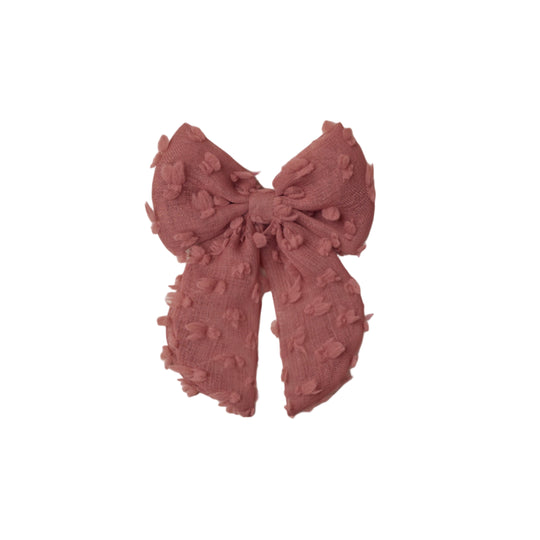 Everly Bow - Raspberry by Noralee