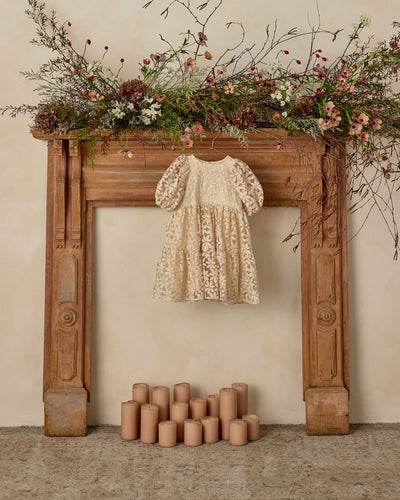 Chloe Dress - Embroidered Daisy by Noralee