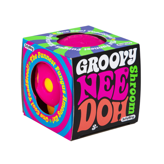 NeeDoh Groovy Shroom (1 Unit Assorted) by Schylling