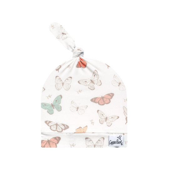 Newborn Top Knot Hat - Luna by Copper Pearl