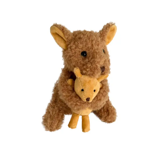 Nina Kangaroo with Baby Plush Toy by Egmont