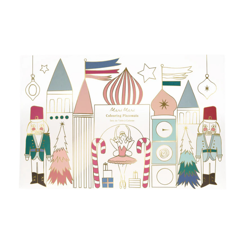 Nutcracker Colouring Placemats by Meri Meri