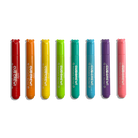 Set of colorful hair color products with 'Cub Crew!' branding on a white background