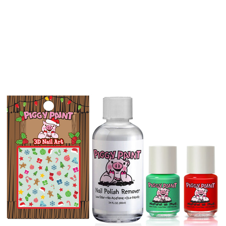 Nail Polish Set - Oh Holly Jolly! by Piggy Paint