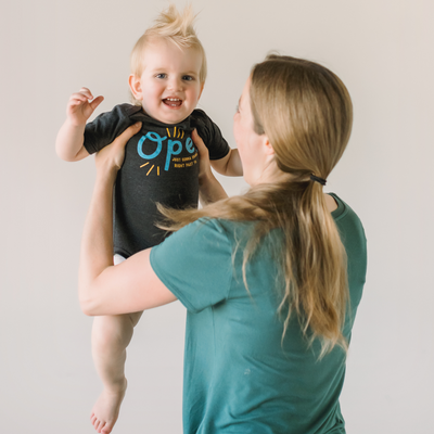 Cotton Bodysuit - Ope! by Sweetpea + Co