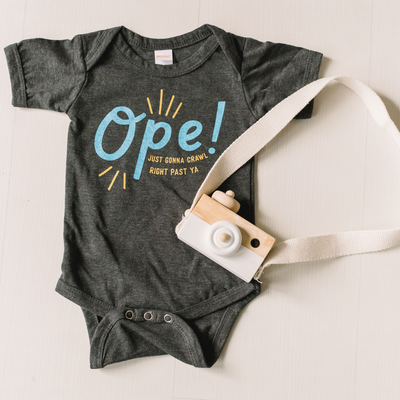Cotton Bodysuit - Ope! by Sweetpea + Co
