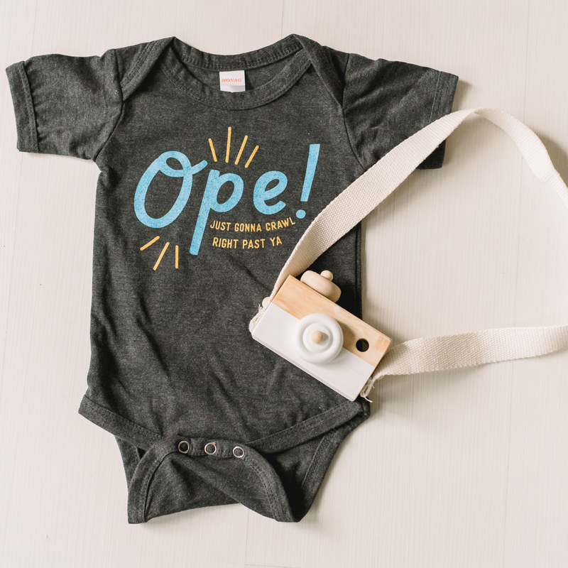 Cotton Bodysuit - Ope! by Sweetpea + Co