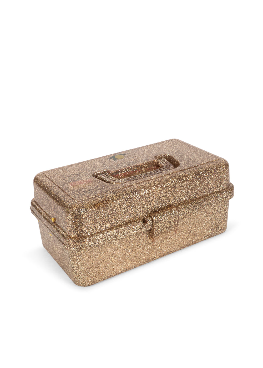 Brown textured box on a white background