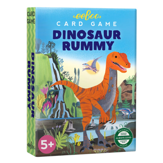 Dinosaur Rummy Card Game by Eeboo