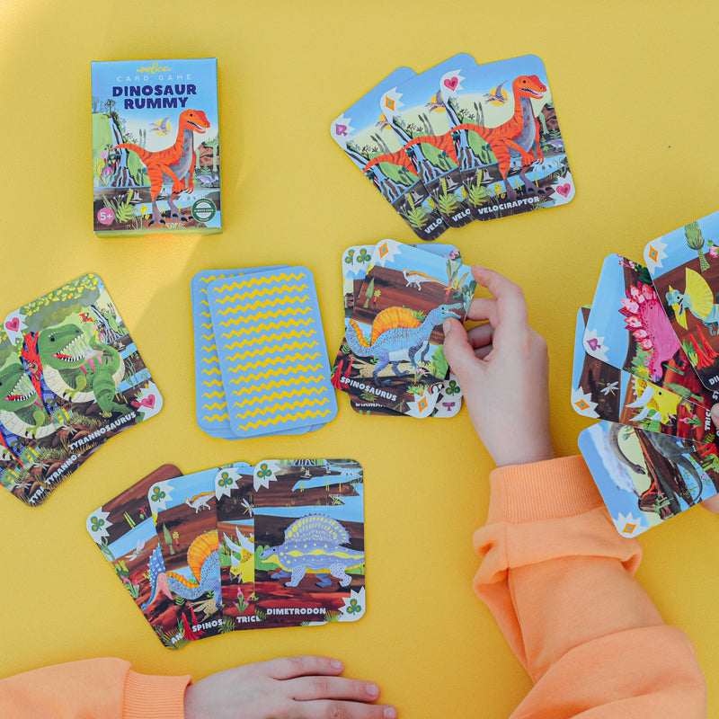 Dinosaur Rummy Card Game by Eeboo