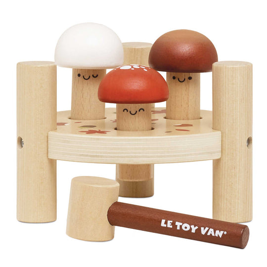 Woodland Mushroom Hammer Game by Le Toy Van
