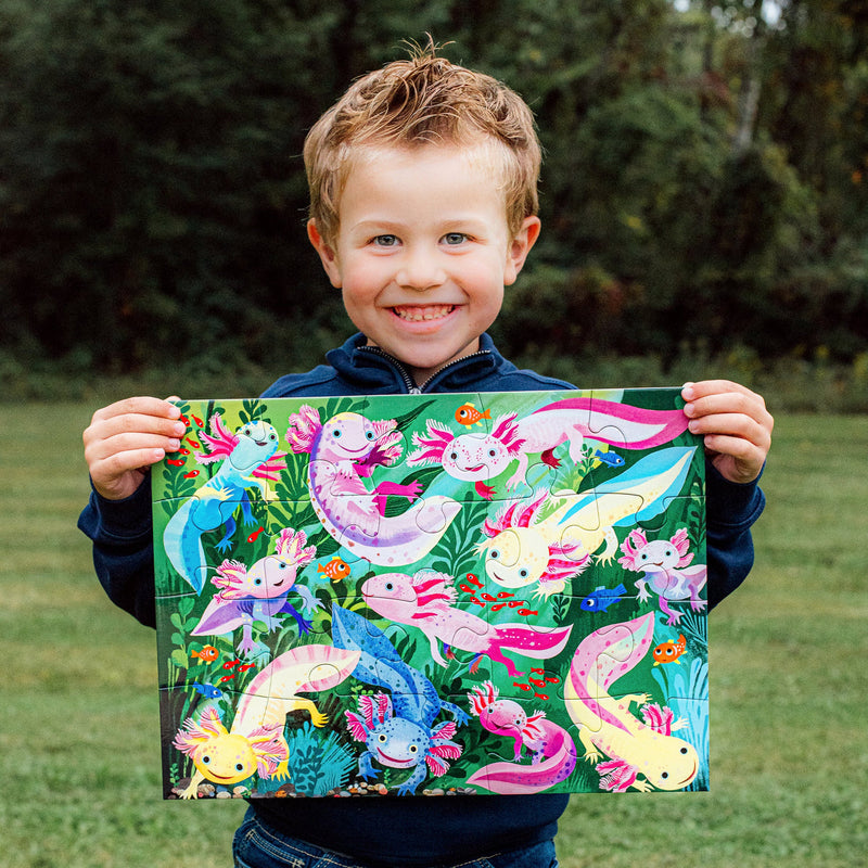 20 Piece Puzzle - Axolotl by Eeboo