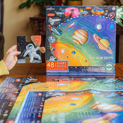 48 Piece Giant Puzzle - Solar System & Beyond by Eeboo