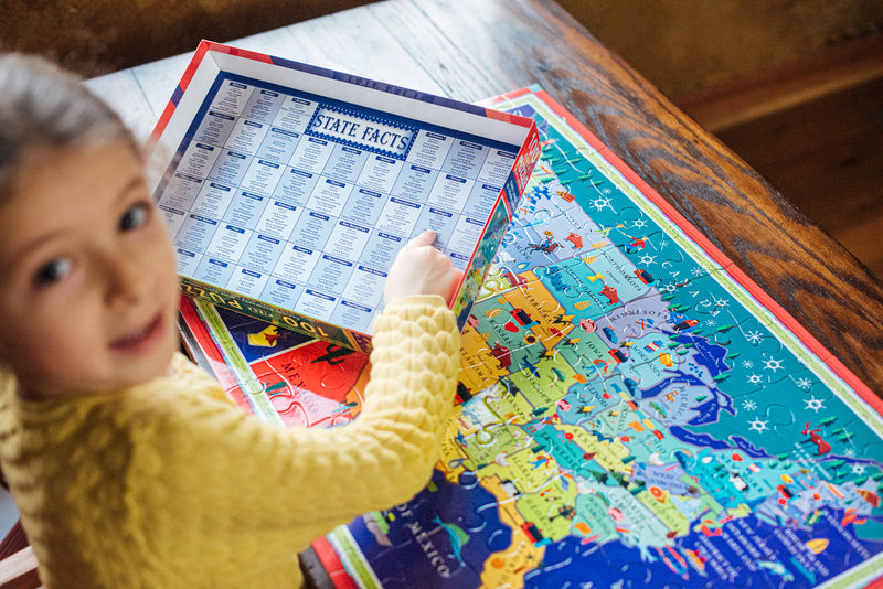 100 Piece Puzzle - This Land is Your Land by Eeboo