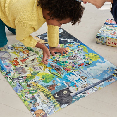 48 Piece Giant Puzzle - Within the Biome by Eeboo