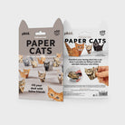 Two packages of pikkiÞll paper cats on a white background