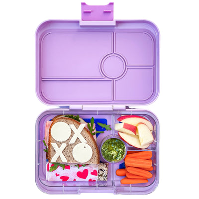 Yumbox Tapas Bento Lunch Box - 4 Compartment - Seville Purple
