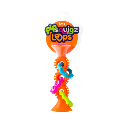 Pip Squigz Loops - Orange by Fat Brain Toys