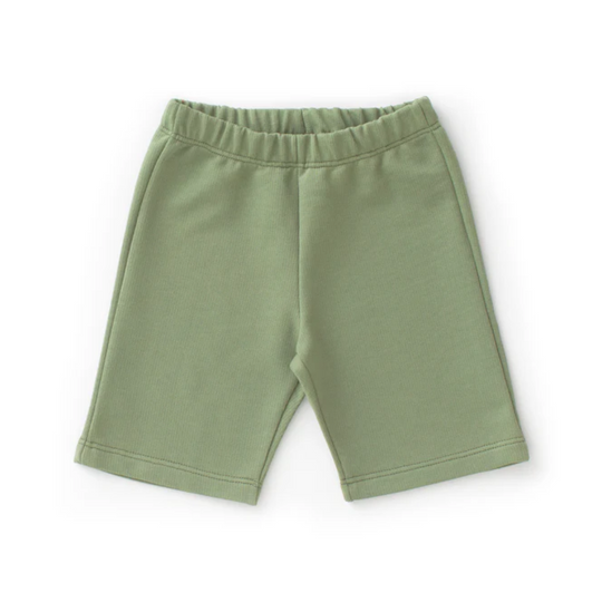 Play Shorts - Solid Leaf Green by Winter Water Factory - FINAL SALE