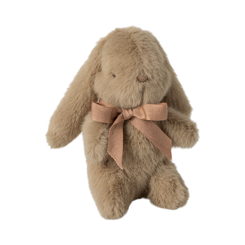 Plush Bunny, Mini - Dusty Brown by Maileg