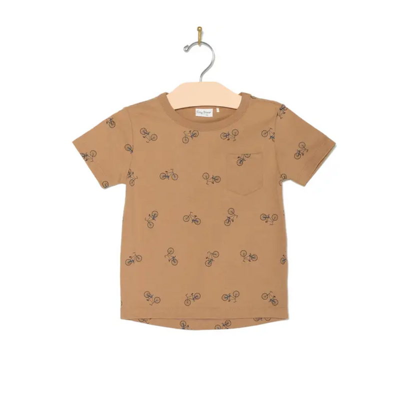 Pocket Tee - Bikes by City Mouse