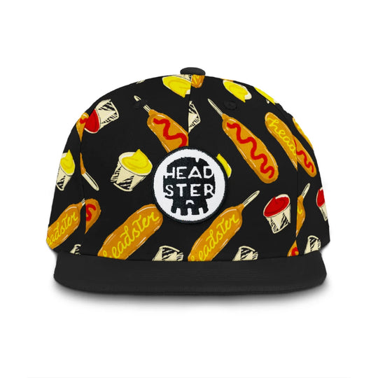 Pogo Snapback Hat - Black by Headster Kids - FINAL SALE