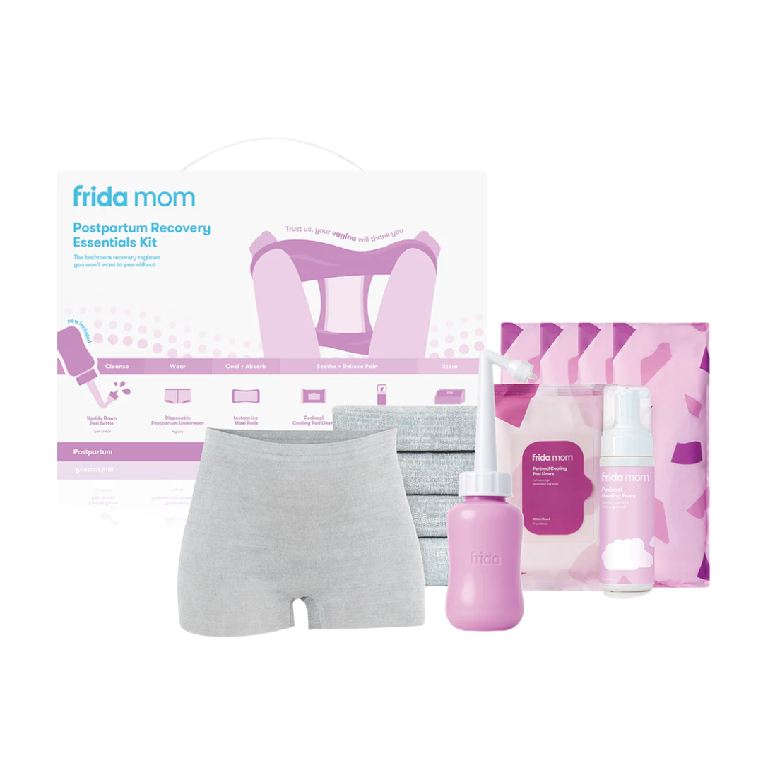 Postpartum Recovery Essentials Kit (with Peri Bottle) by Fridababy ...