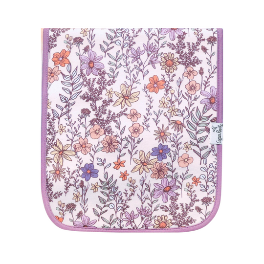 Premium Burp Cloths - Flora by Copper Pearl