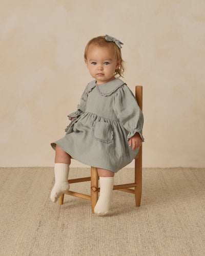 Marisol Dress - Fern by Quincy Mae