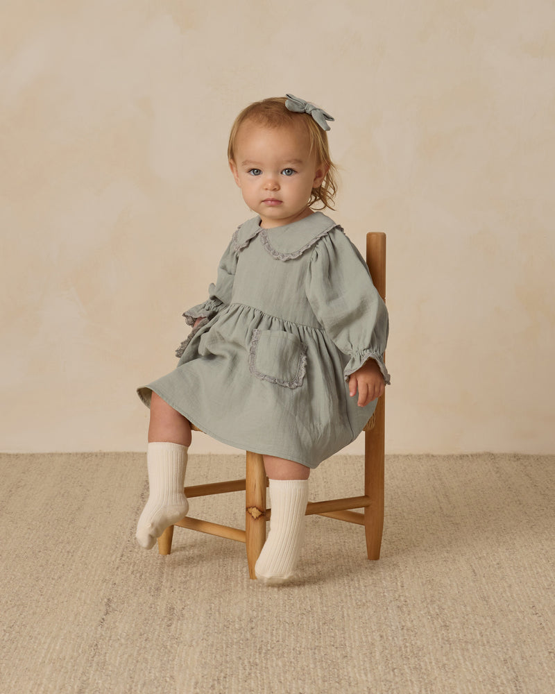 Marisol Dress - Fern by Quincy Mae