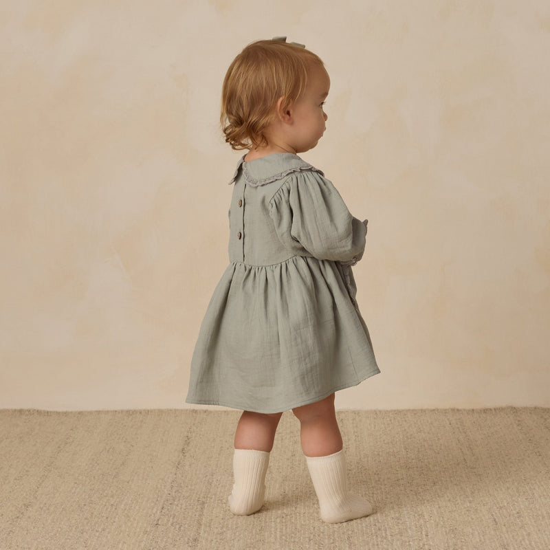 Marisol Dress - Fern by Quincy Mae