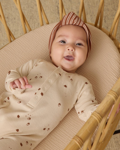 Ribbed Baby Jumpsuit - Acorns by Quincy Mae - FINAL SALE