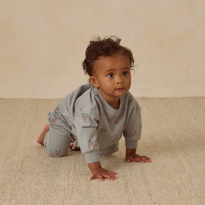 Relaxed Sweatshirt - Moose by Quincy Mae