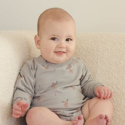 Relaxed Sweatshirt - Moose by Quincy Mae