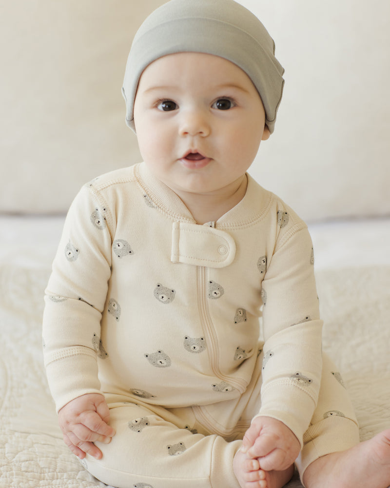 Zip Long Sleeve Sleeper - Bears by Quincy Mae