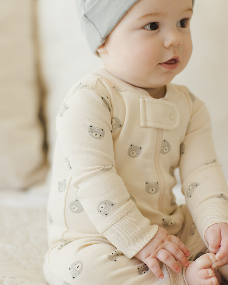 Zip Long Sleeve Sleeper - Bears by Quincy Mae