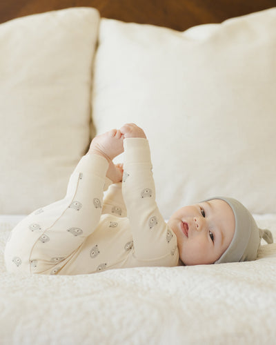 Zip Long Sleeve Sleeper - Bears by Quincy Mae