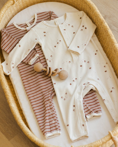 Ribbed Baby Jumpsuit - Acorns by Quincy Mae - FINAL SALE