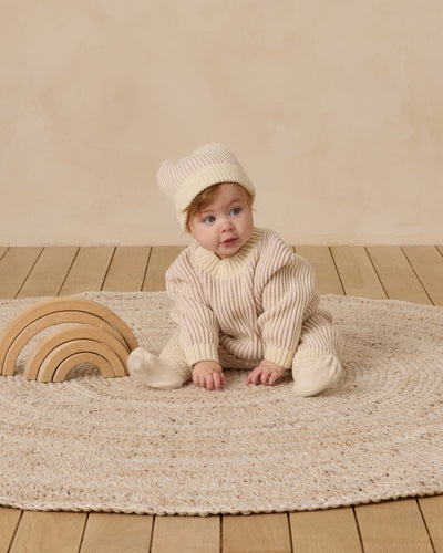 Relaxed Knit Sweater - Lilac by Quincy Mae